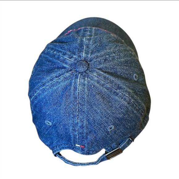 NWT Tommy Hilfiger Denim Baseball Cap Hat Embroidered Logo OS/TU - Picture 2 of 12